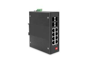 重庆安防工程大华工业级千兆非管理交换机DH-IS3200-8GT4GF